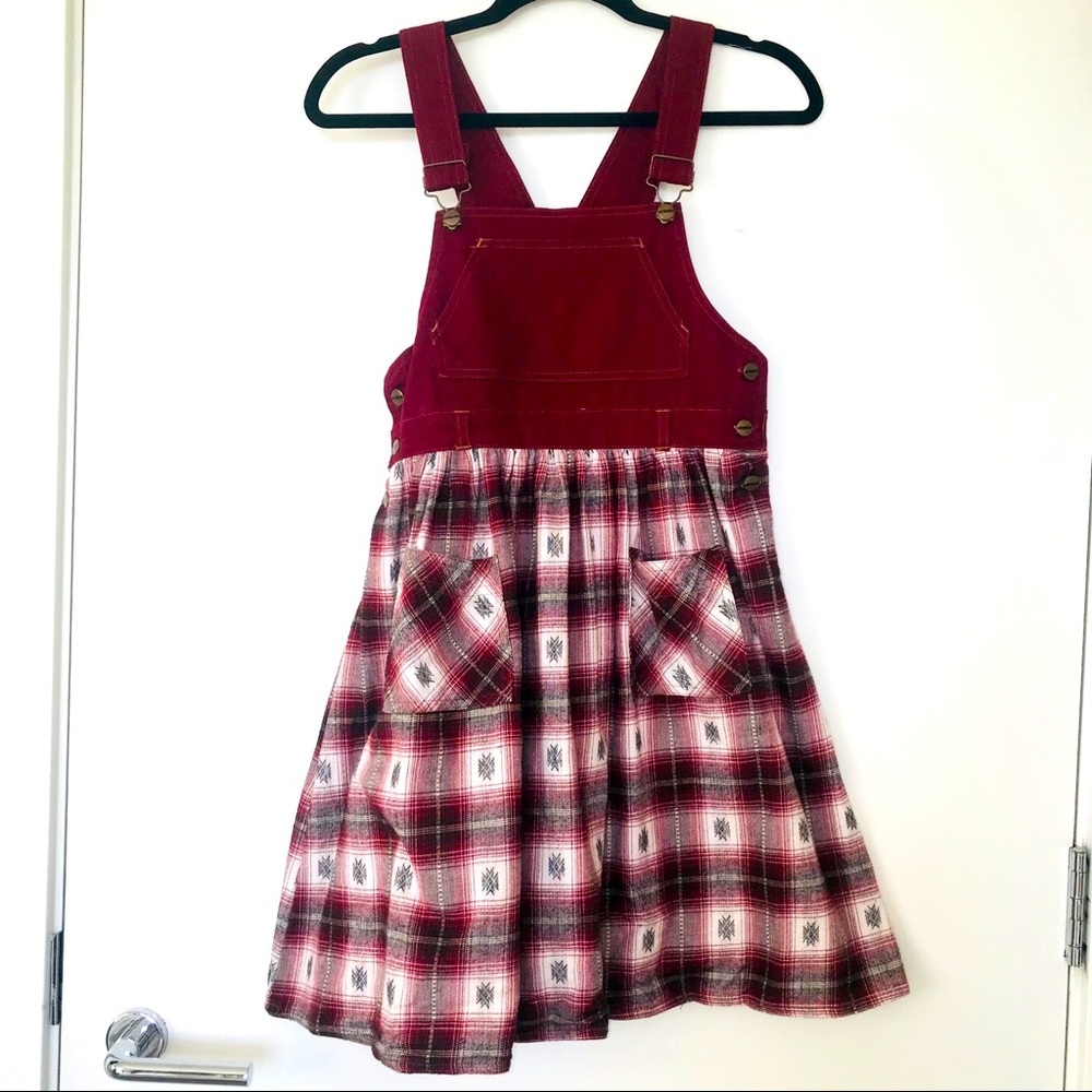 Kids Overall Dress w/ Pockets